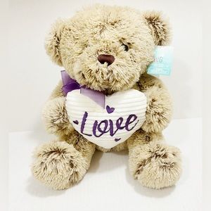New Hug Me Classic Bear with Heart